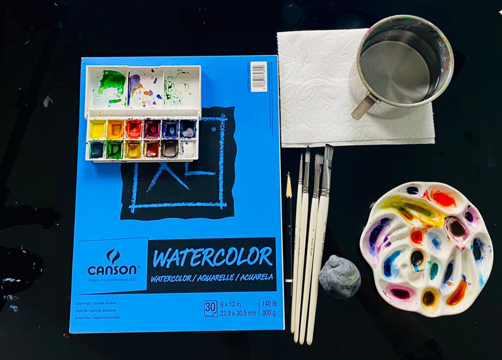7 Watercolor Tips for Kids - Online Art Classes by Nimmy's Art