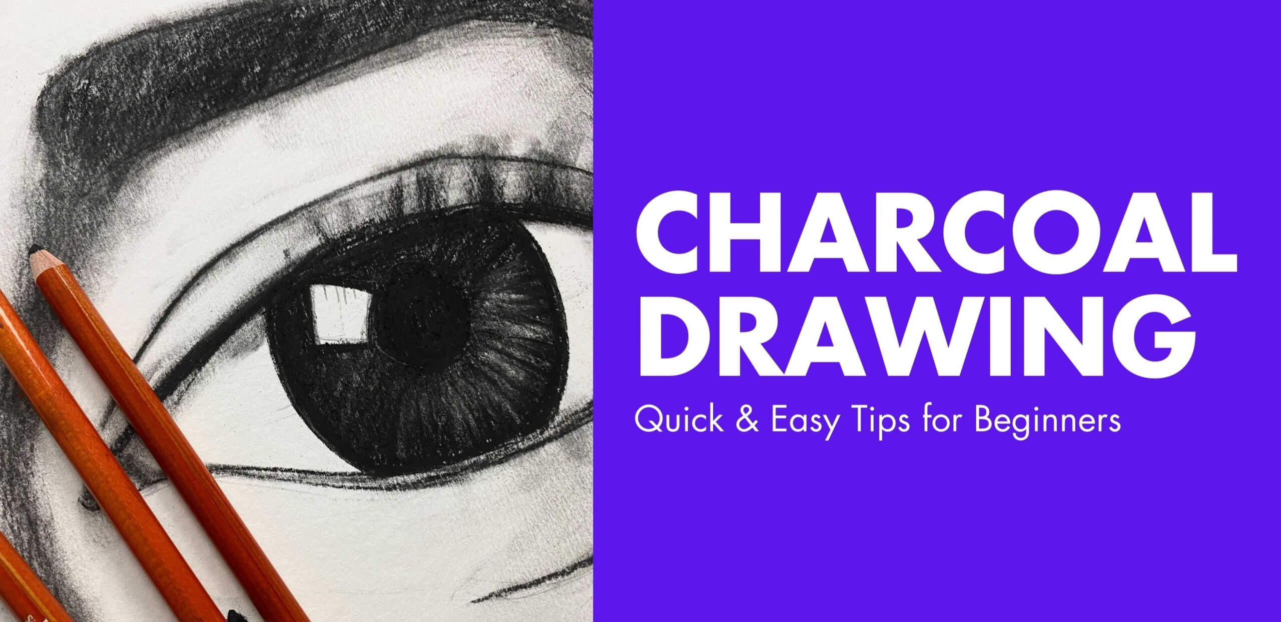 charcoal pencil drawing